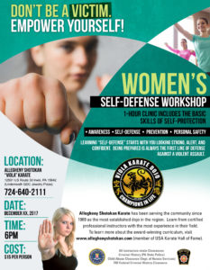 womens self defense class