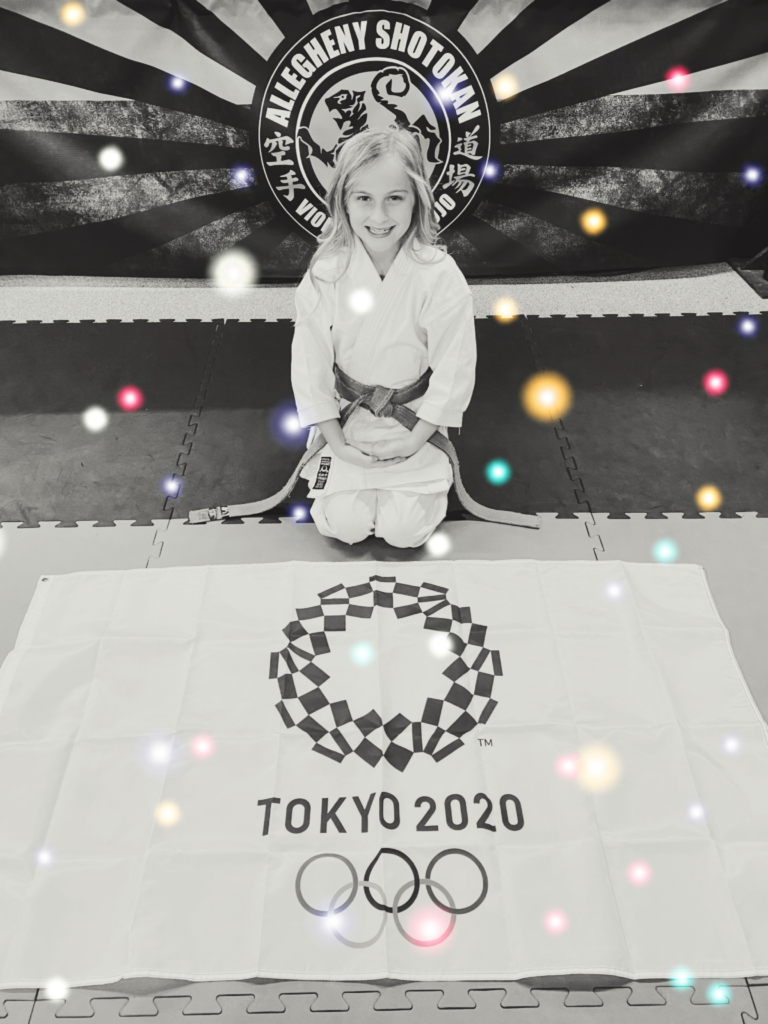 Gabby Viola dreams of Olympic karate